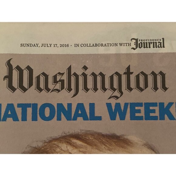 VTG trump donald j Special Convention Issue The Washington Post National Weekly - Picture 2 of 14
